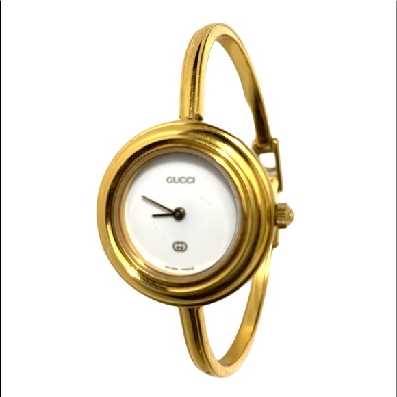 Gucci Accessories - Vintage 1980's GUCCI Authentic Gold Bracelet Watch